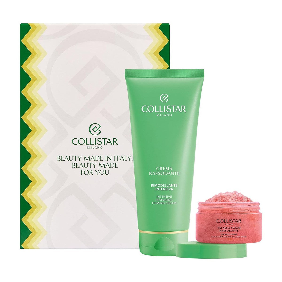 Collistar Geschenkbox Straffende Crème 200 ml en Talasso Scrub 150 g