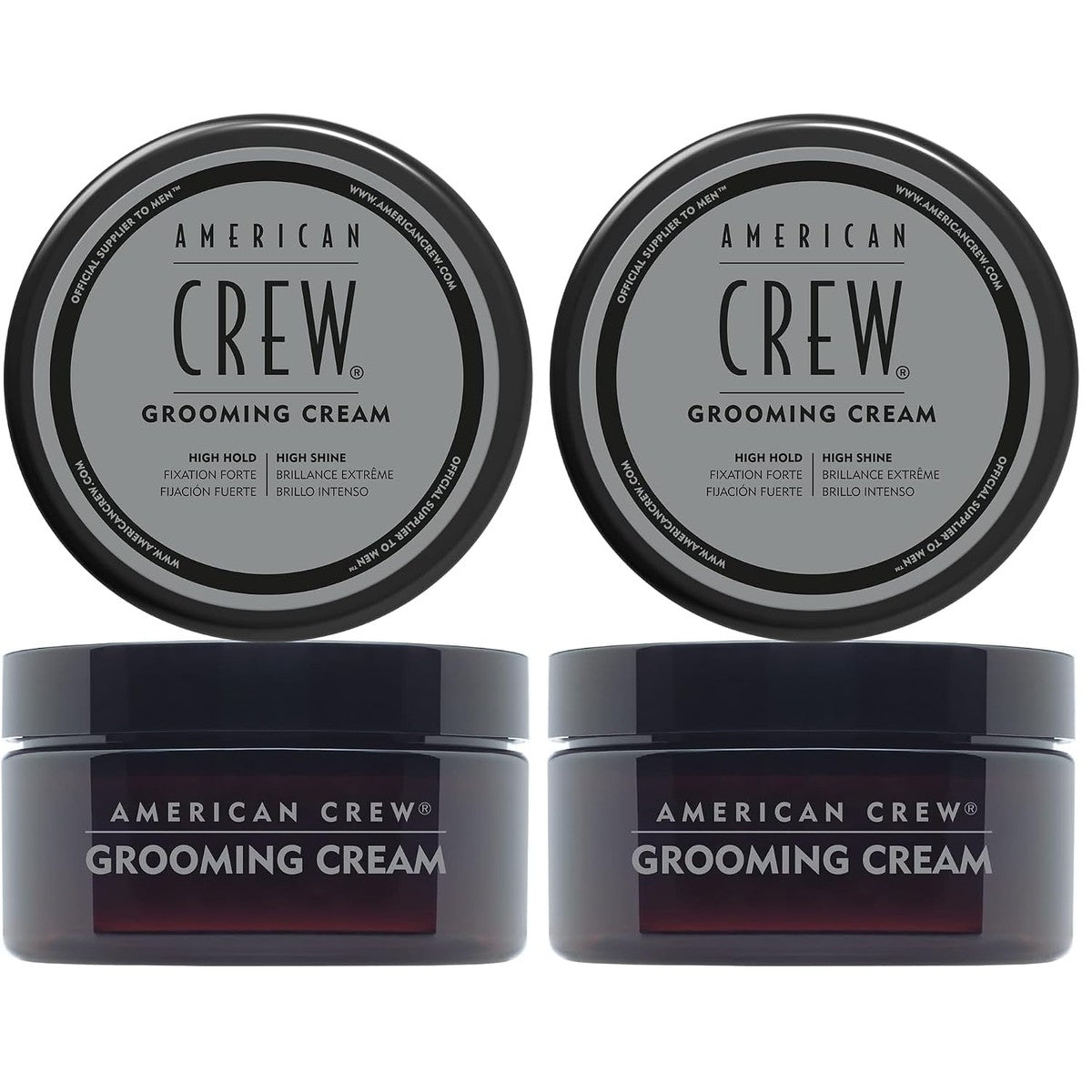 American Crew Grooming Cream Stylingcrème 85 g (Verpakking van 2)
