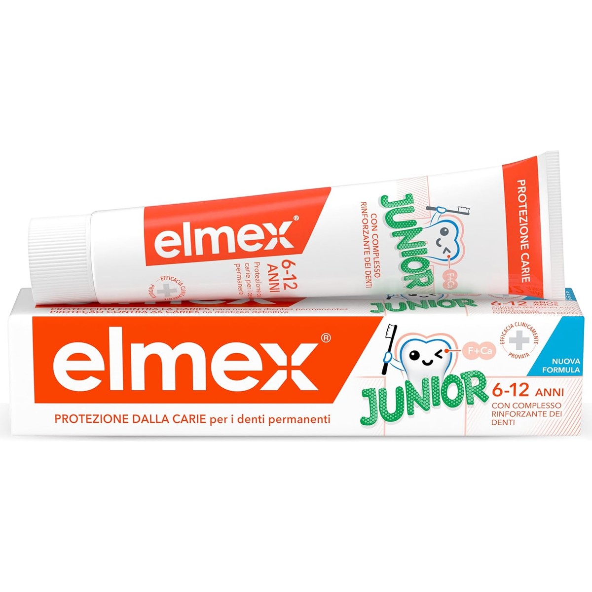 ELMEX Junior Tandpasta 6-12 jaar 75 ml – ELMEX