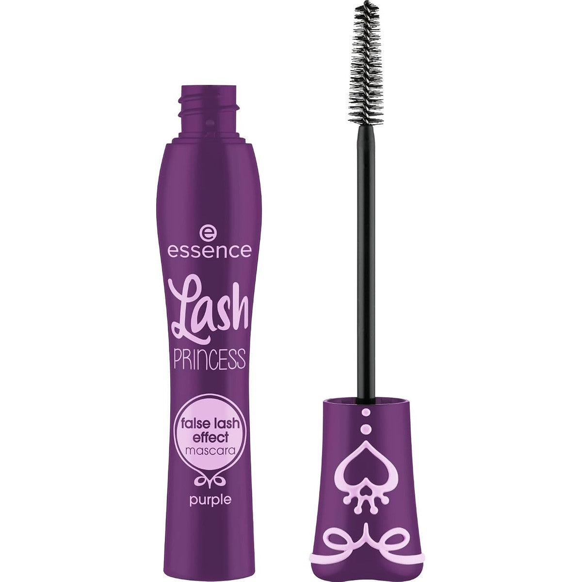 Essence Lash Princess False Lash Effect Mascara, paars, volumerend, valse wimper-effect, definieerend, veganistisch, zonder microplastic deeltjes, vrij van nanodeeltjes, zonder parfum, per stuk | Valse wimper-effect, volume-mascara – Essence Cosmetics