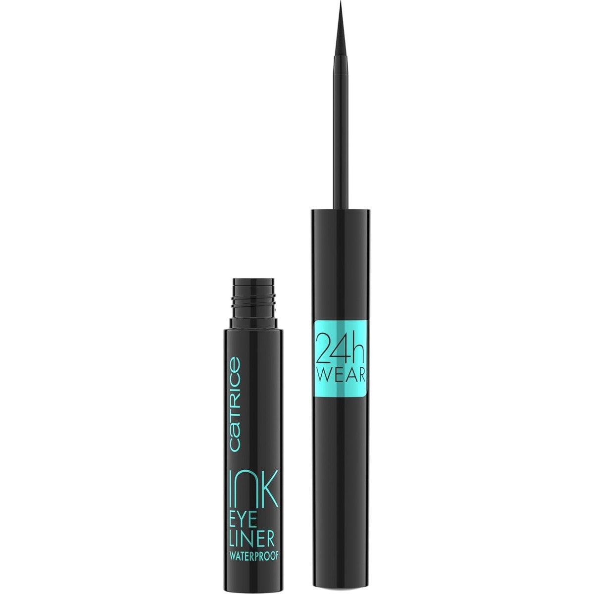 Catrice Ink Eyeliner Waterproof, nr. 010, zwart, dekkend, ultra zwart, expressief resultaat, kleurintensief, mat, veganistisch, waterbestendig, zonder microplastic deeltjes, zonder parfum, per stuk | Waterdicht, sneldrogend, dekkend – Catrice Cosmetics