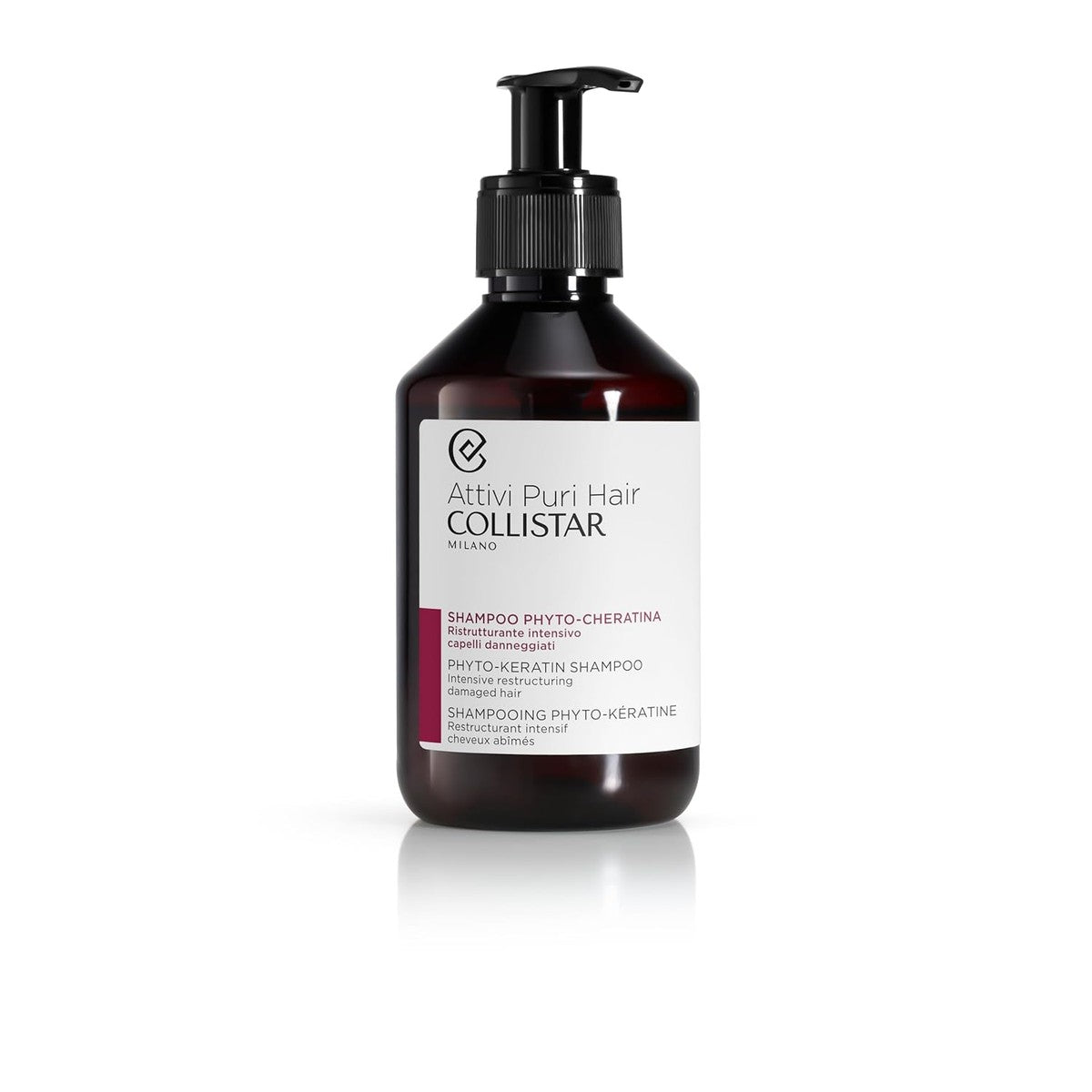 Collistar Fytokeratine Shampoo voor Beschadigd en Broos Haar 250 ml