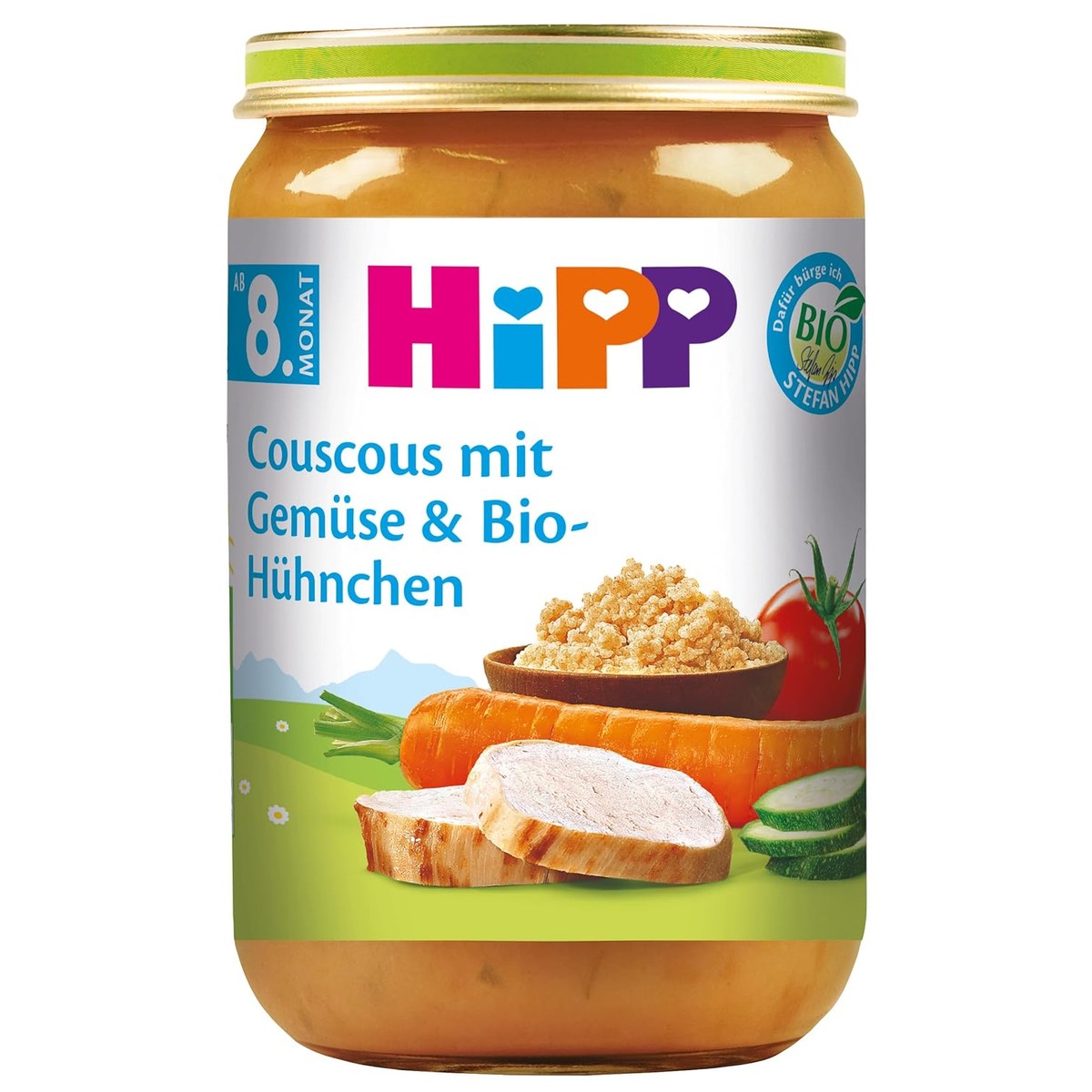 HiPP Couscous met groenten en biologische kip 6 x 220 g – HiPP
