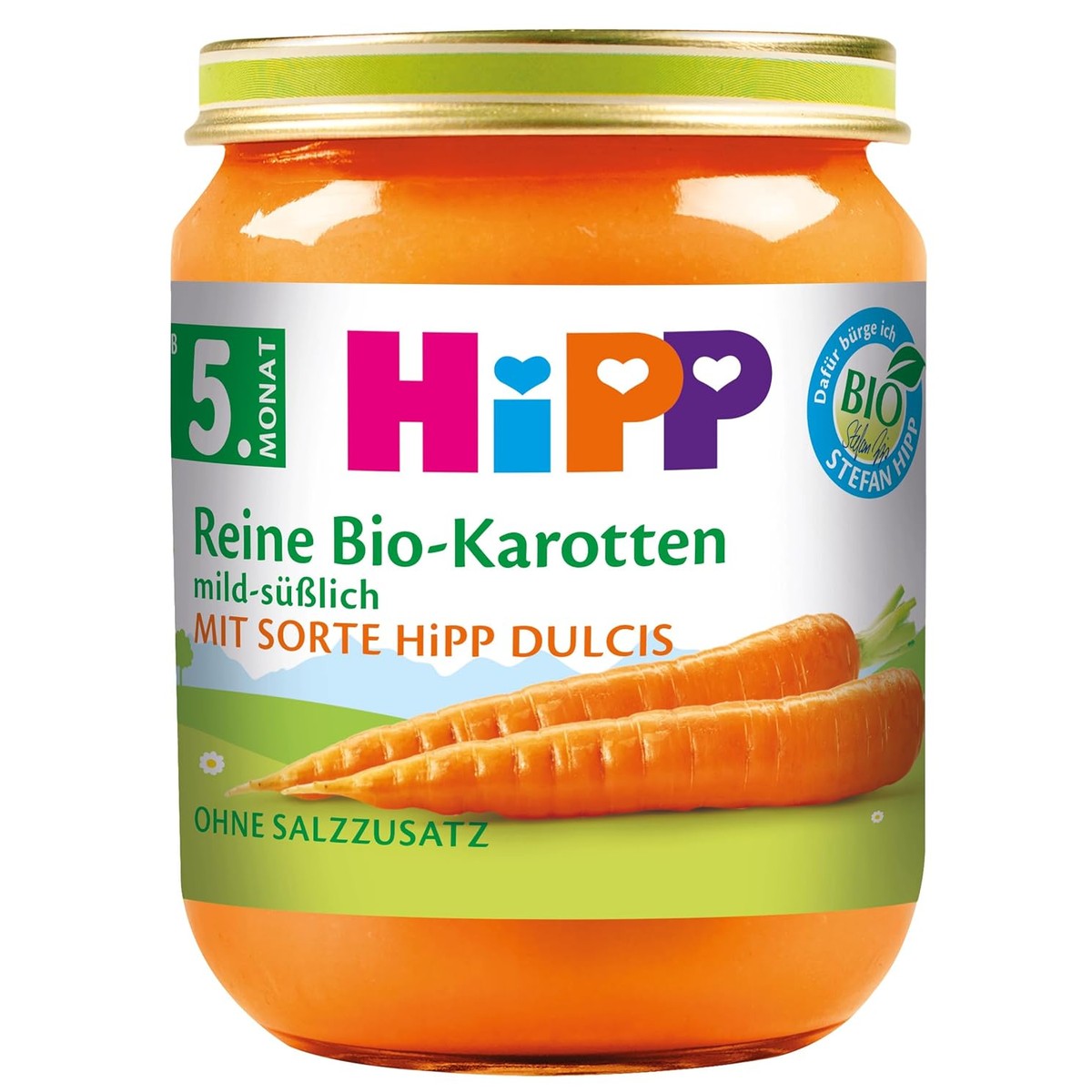 HiPP Pure biologische wortelen Dulcis 6 x 125 g – HiPP