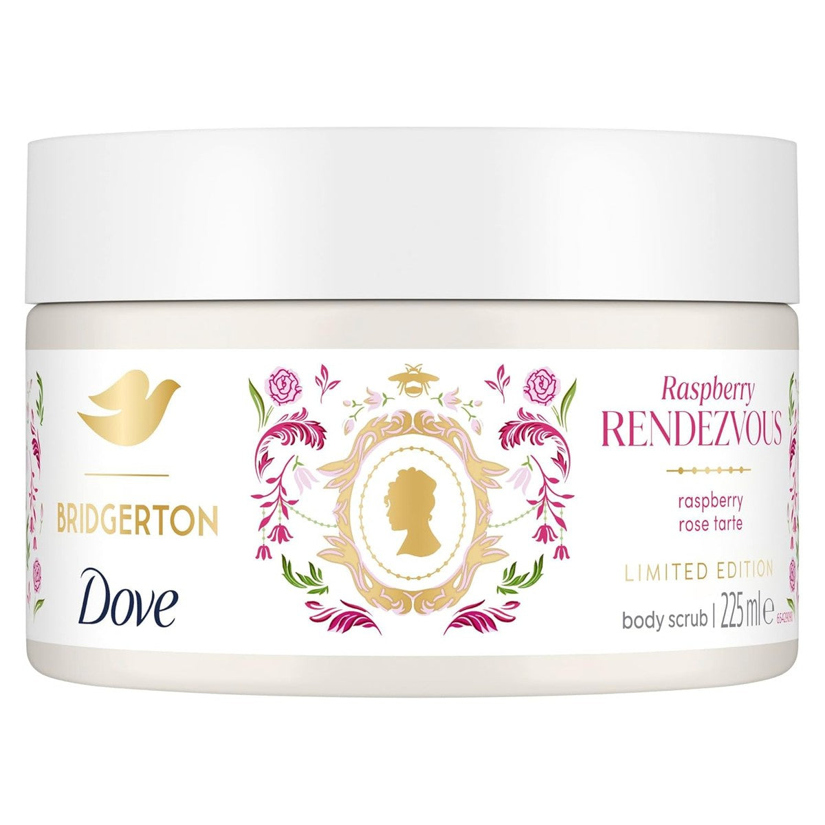 Dove Raspberry Rendezvous Crème-douchecrub 4 x 225 ml – Dove