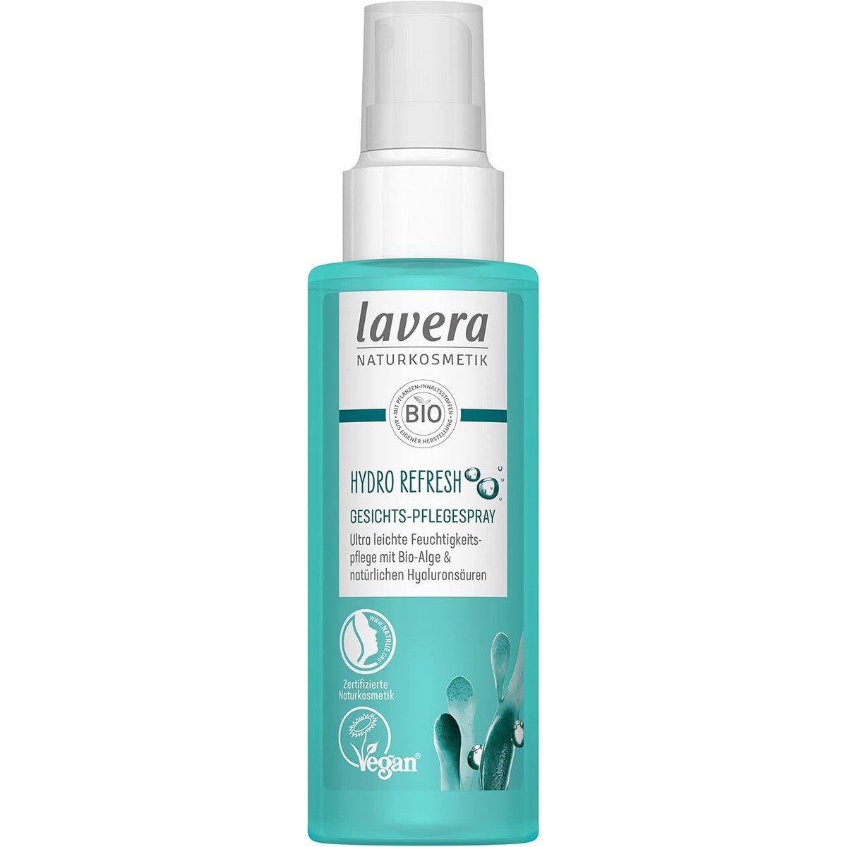 lavera Hydro Refresh gezichtsspray algen & hyaluronzuur 100 ml – lavera