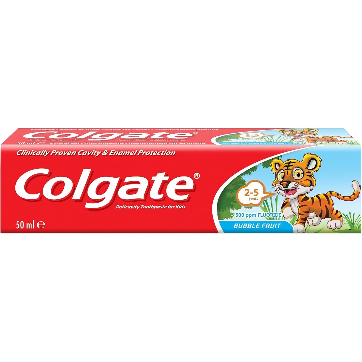Colgate Kids Bubble Fruit tandpasta 2-5 jaar 50 ml – Colgate