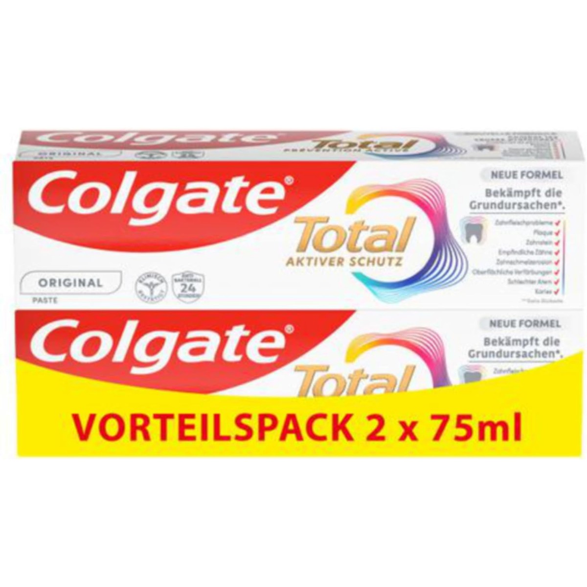 Colgate Total Original Tandpasta 2 x 75 ml – Colgate
