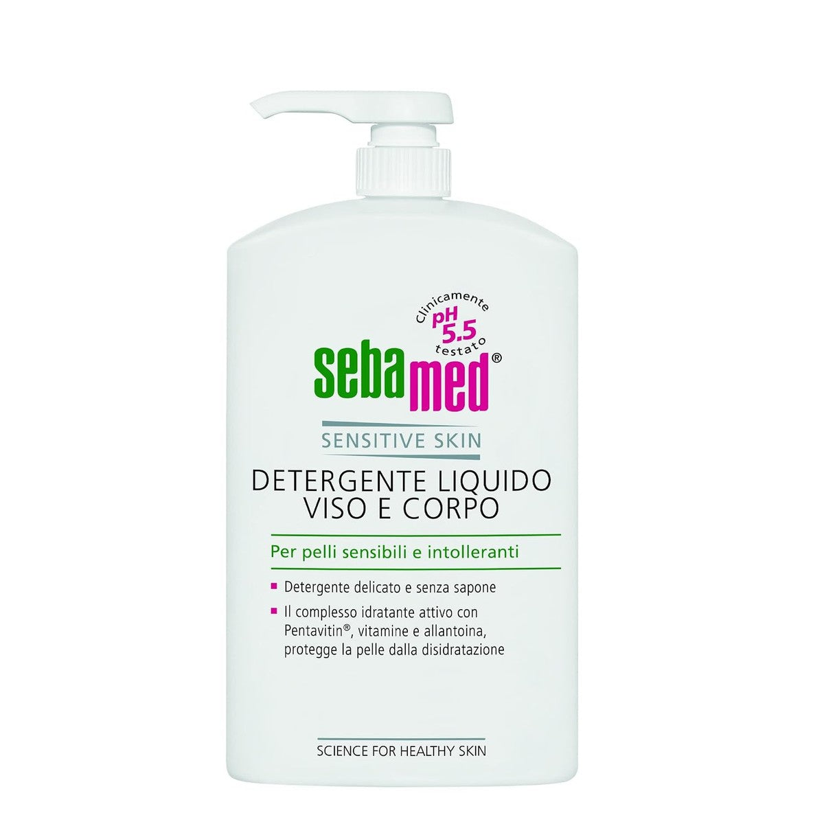 Sebamed Vloeibare reiniger gezicht en lichaam 1 l – Sebamed