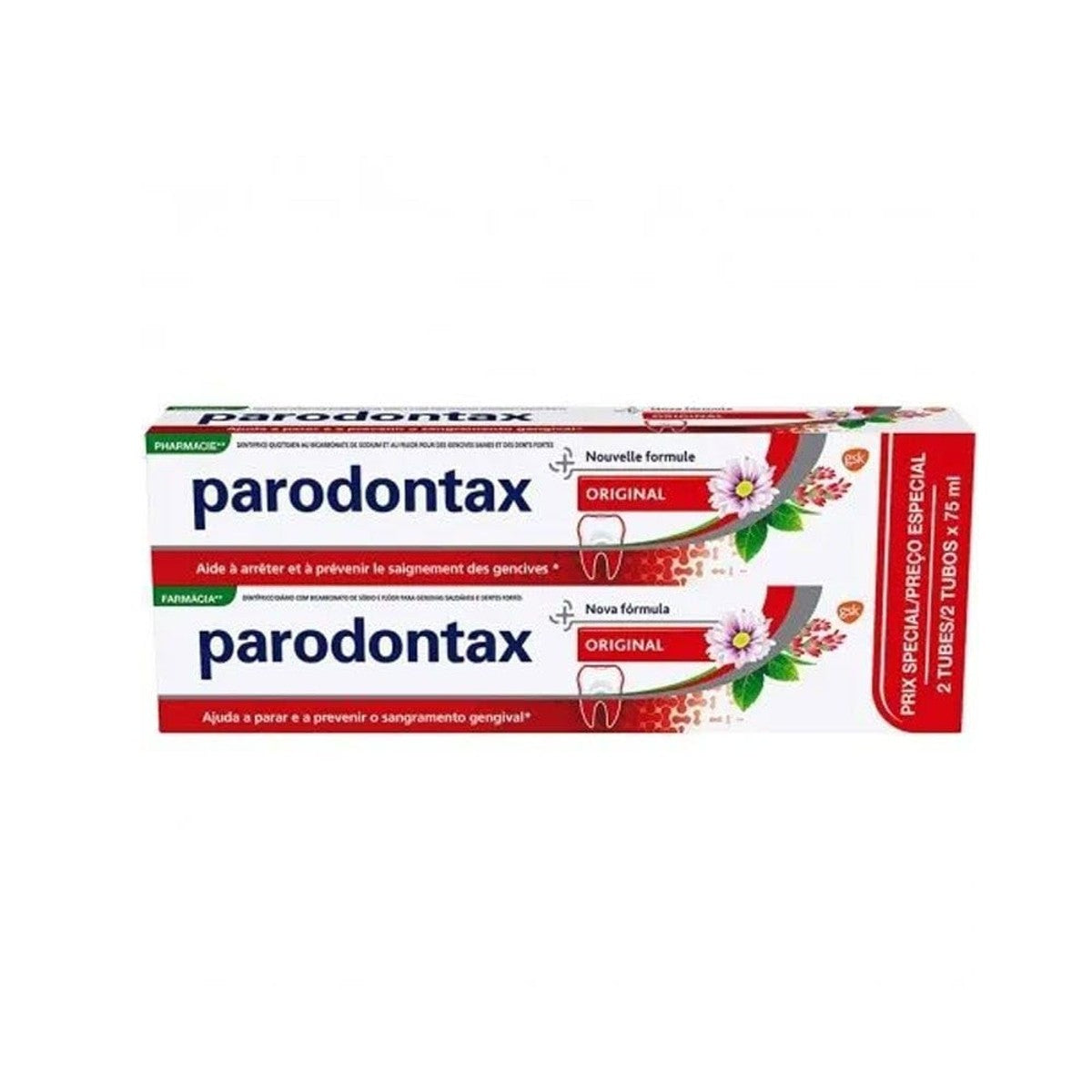 Parodontax Fluoride Tandpasta 2 x 75 ml – Parodontax