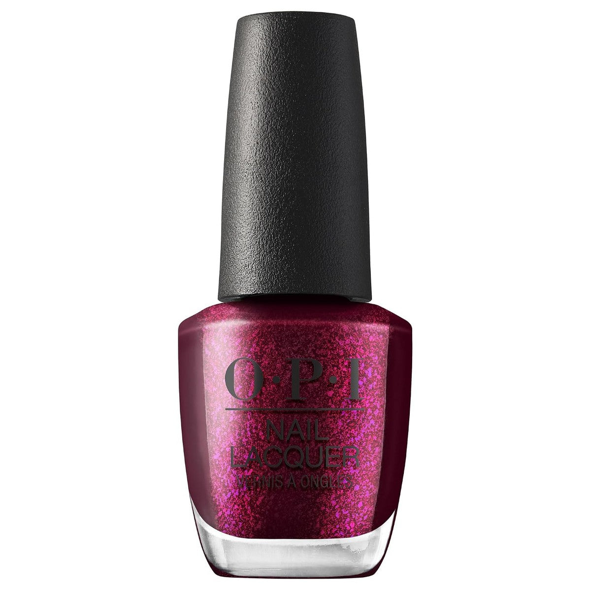 OPI Nail Lacquer Klassieke Nagellak Bordeauxrood met Glitter 15 ml