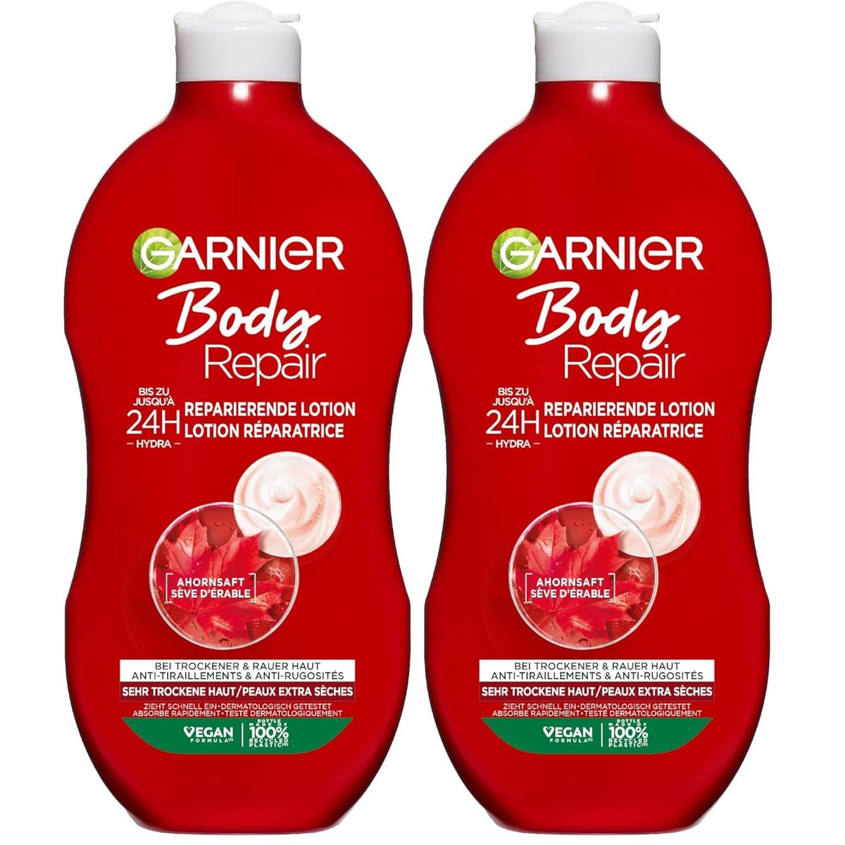 Garnier Body Repair Body Moisturizer 400 ml verpakking van 2 – Garnier