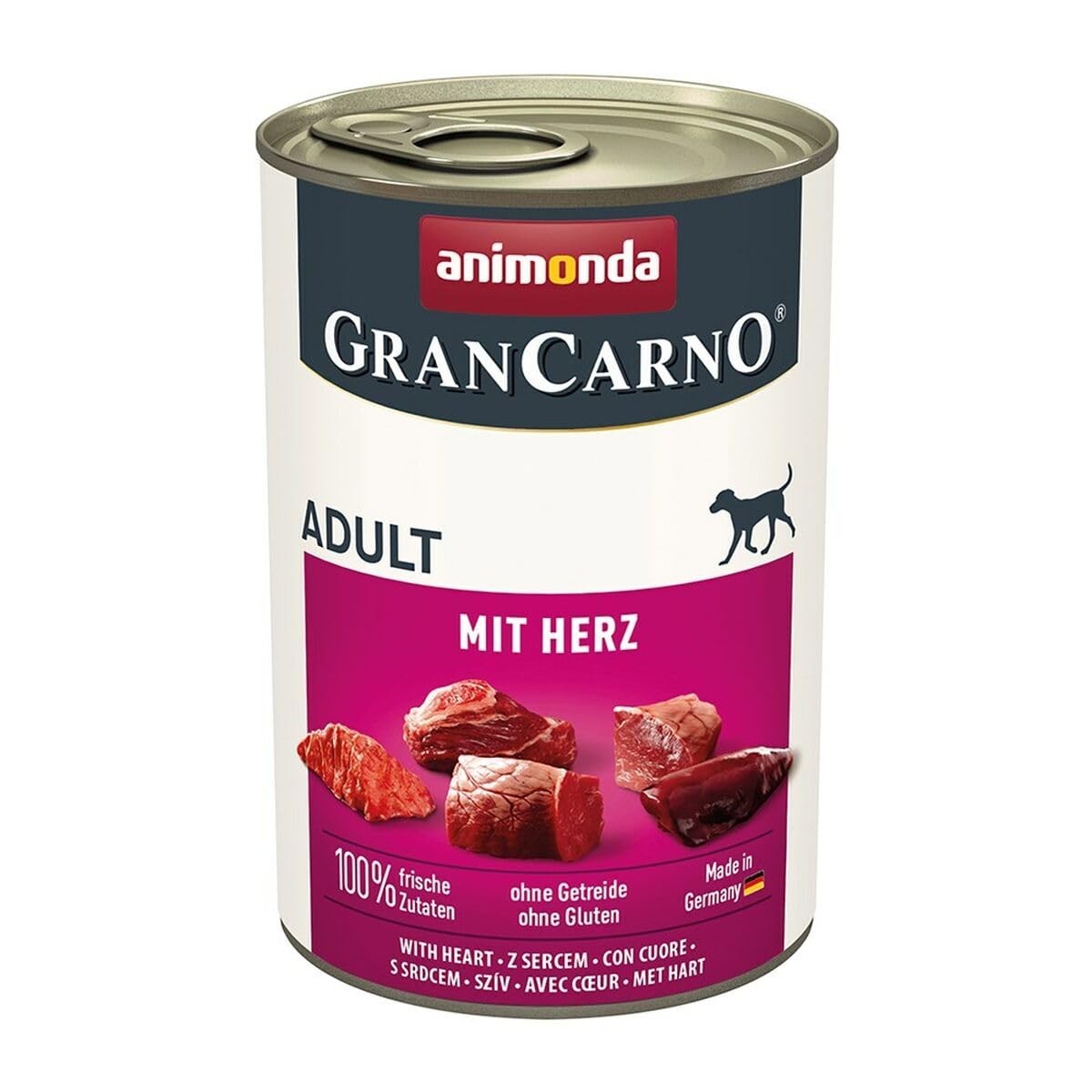 Animonda Grancarno Natvoer Adult met hart vogels, 400 g – animonda Vom Feinsten
