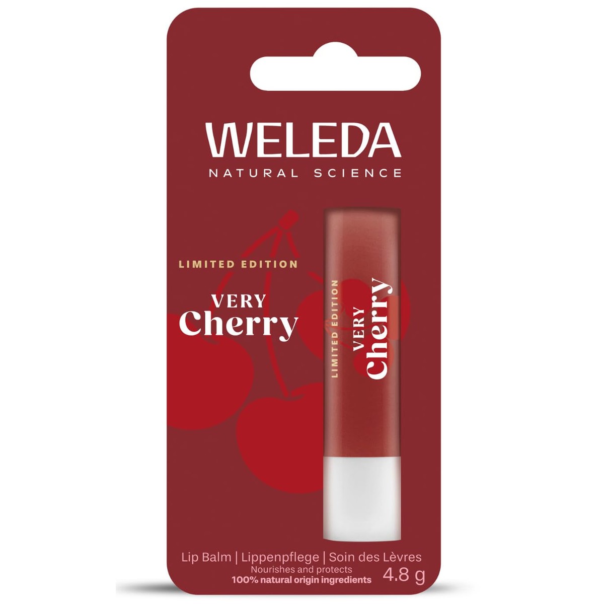 Weleda Skin Food Very Cherry Lippenbalsem Limited Edition 4,8 g
