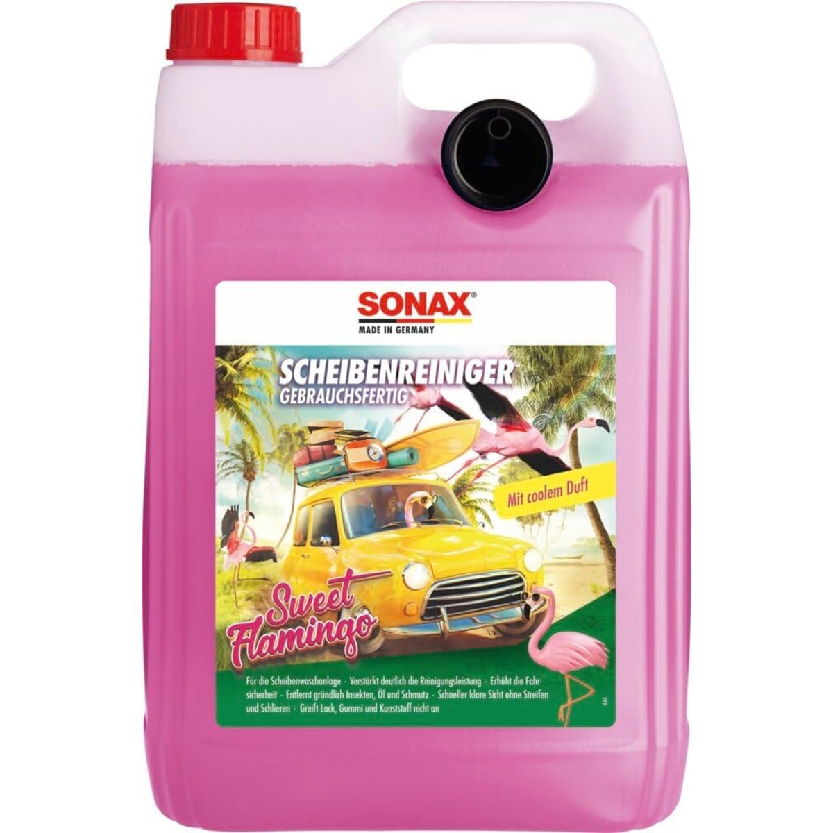 SONAX Ruitenreiniger gebruiksklaar Sweet Flamingo 5 liter – SONAX