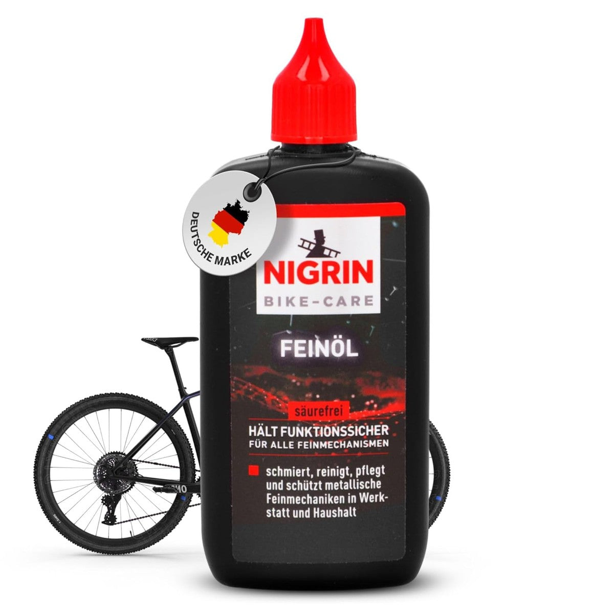NIGRIN BIKE-CARE Fijne olie fles 100 ml – NIGRIN