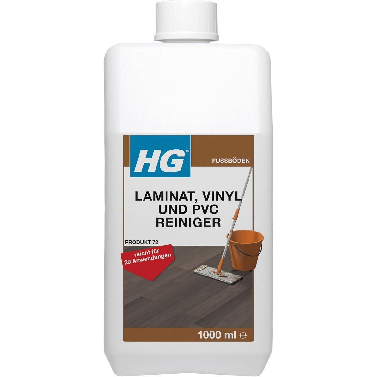 HG Laminaatvloerreiniger 72 1 liter – HG