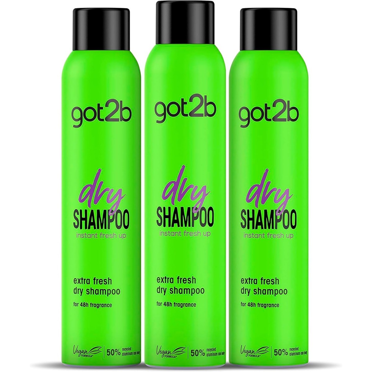 got2b Fresh Extra Droogshampoo 3 x 200 ml (600 ml) – got2b