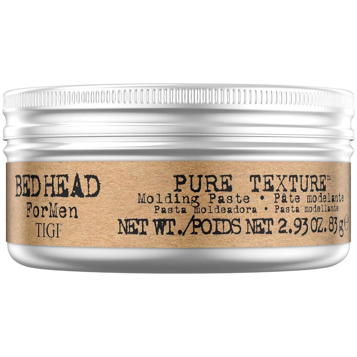 Bed Head for Men by TIGI Pure Texture Molding Paste, 83 g – TIGI