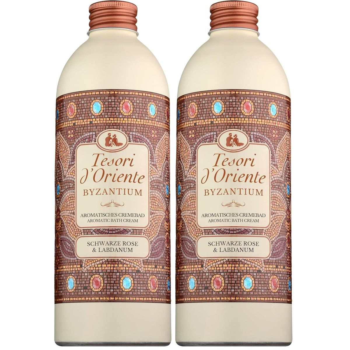 Tesori d'Oriente Badcrème Byzantium - 500 ml (verpakking van 2) – Tesori d'Oriente