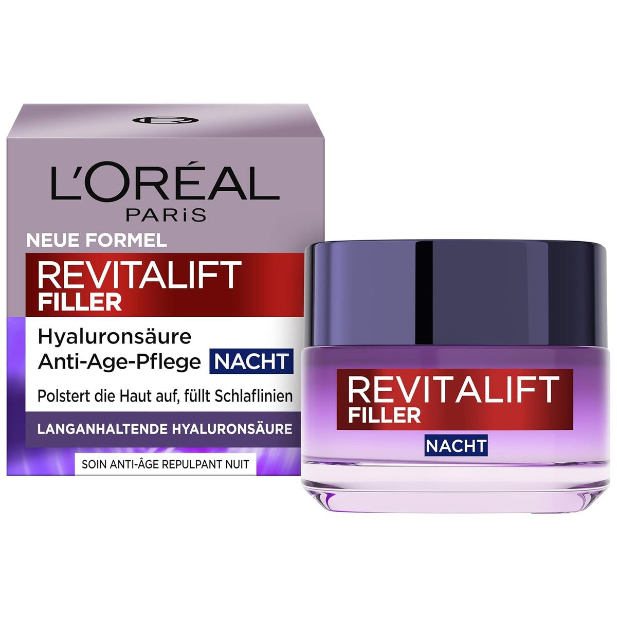 L'Oréal Paris Revitalift Filler Nachtcrème 50 ml – L'Oréal Paris