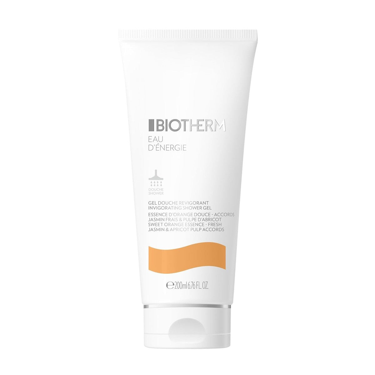 Biotherm Eau d'Energie Shower Gel Sinaasappel en Citroen 200 ml