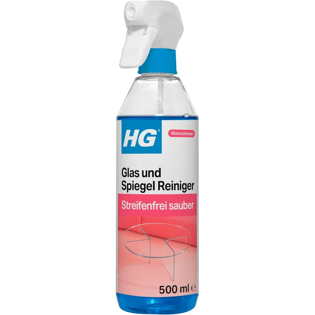 HG Glas- en spiegelreiniger 500 ml – HG