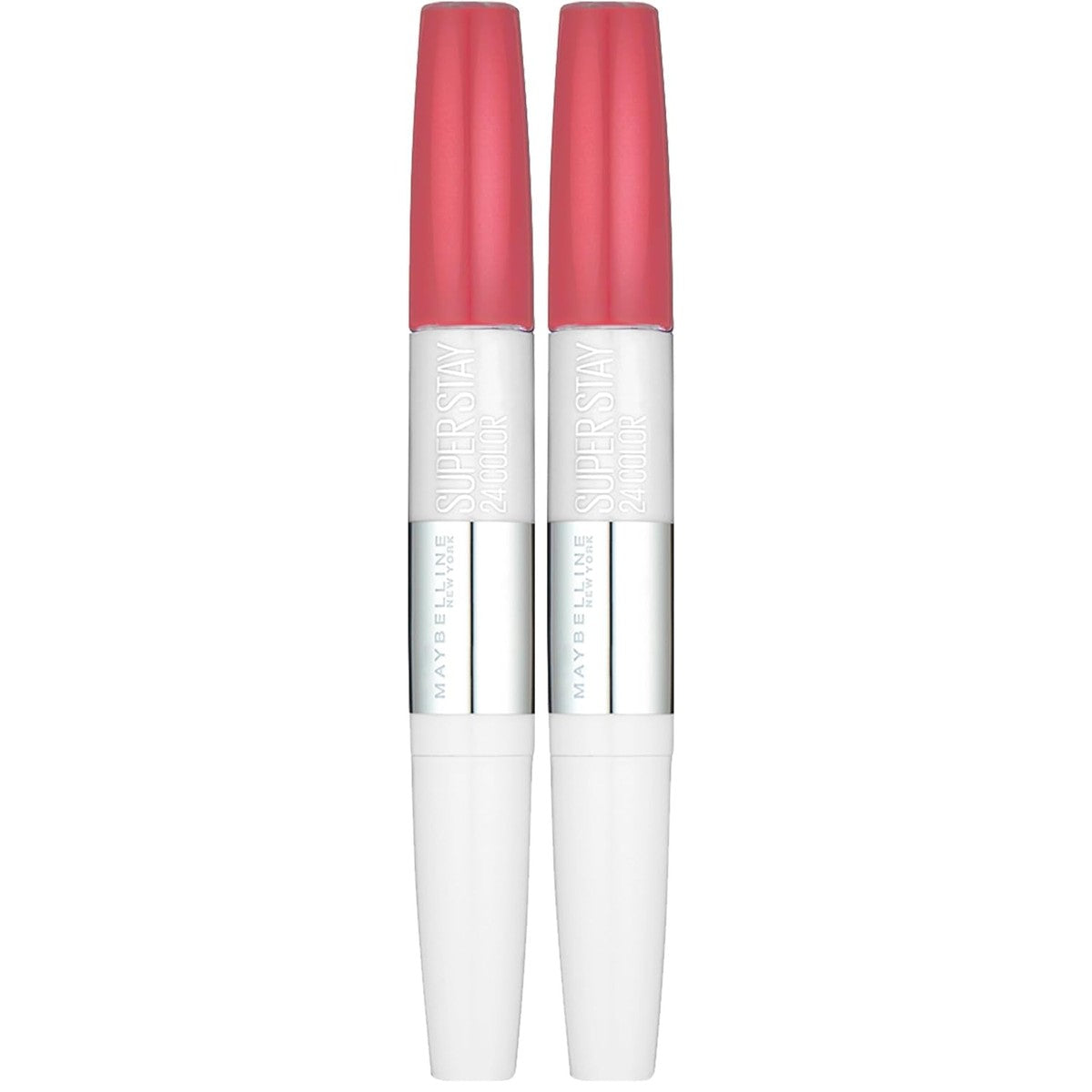 Maybelline New York Lippenstift, Super Stay 24H, vloeibaar en duurzaam, nr. 185 Rose Dust, 5 g (verpakking van 2) – MAYBELLINE