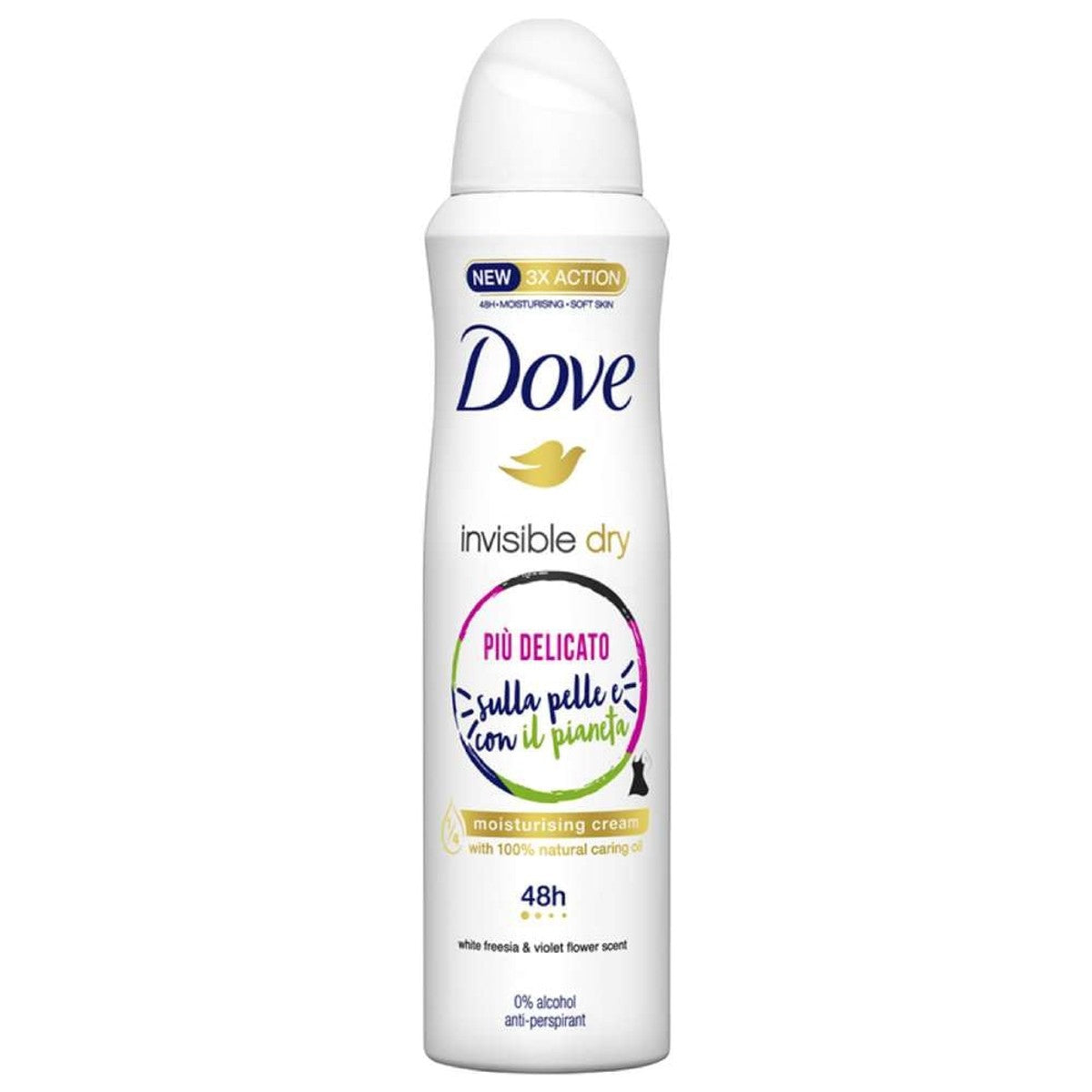 Dove Invisible Dry Classic Deodorant Unisex 48h 6x 150ml – Dove