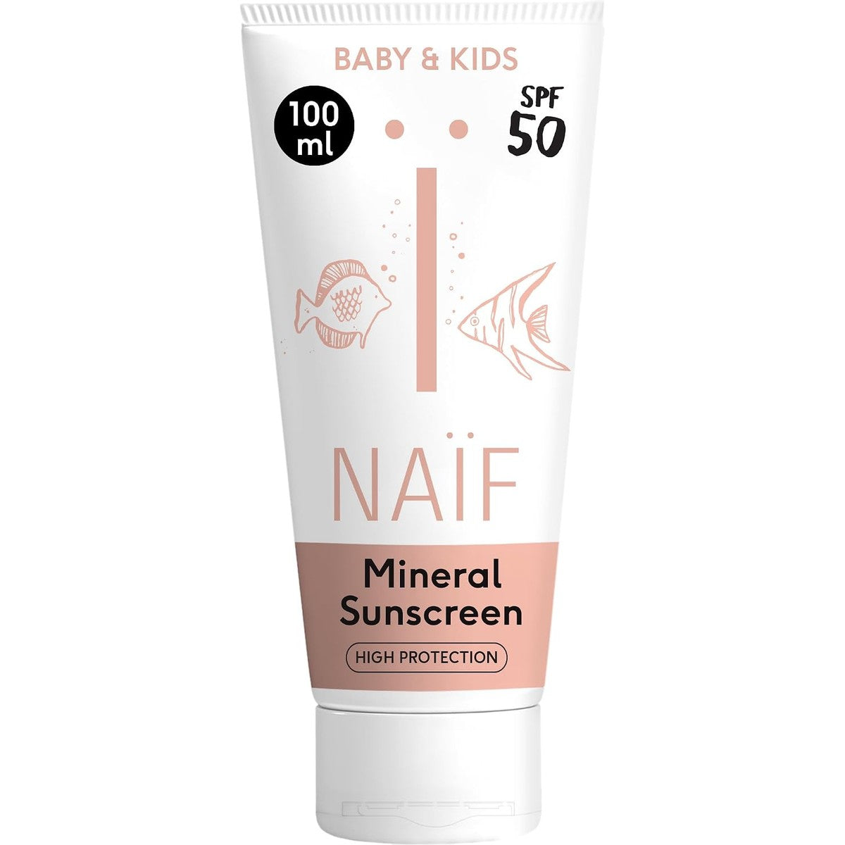 Naïf Minerale Zonnecrème Baby & Kind SPF 50 100 ml – Naïf