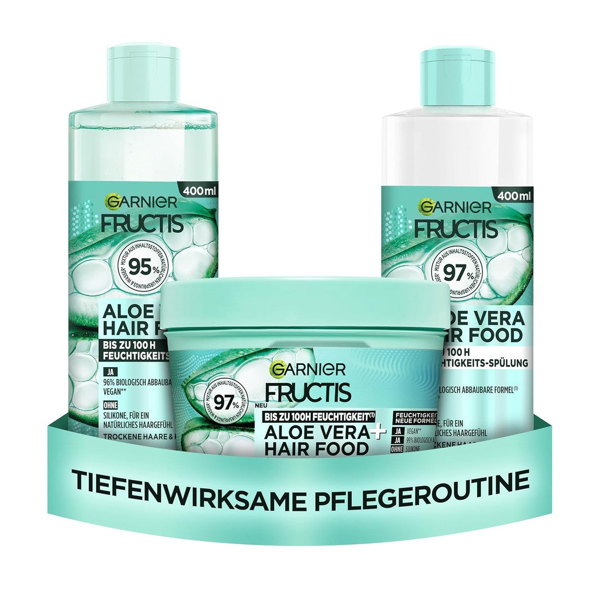 Garnier Fructis Aloë Vera Hair Food Set 3 x 400 ml – Garnier