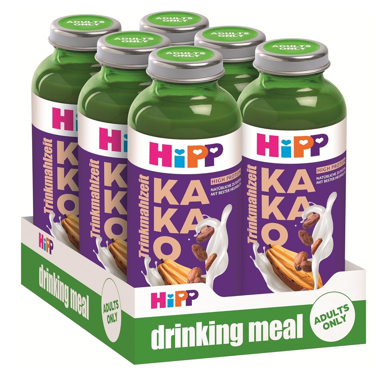 HiPP Drinkmaaltijd cacao 6 x 330 ml – HiPP