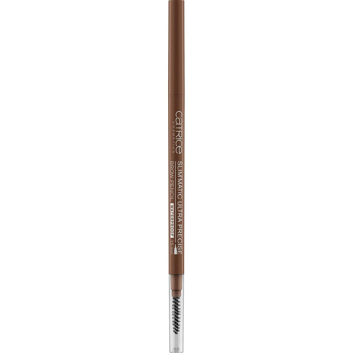 CATRICE Slim'Matic Ultra Precise Brow Pencil 025 Warm Brown met penseel | Wenkbrauwstift met borstels, natuurlijke, langdurige afwerking, veganistisch en waterbestendig, 0,05 g – Catrice Cosmetics