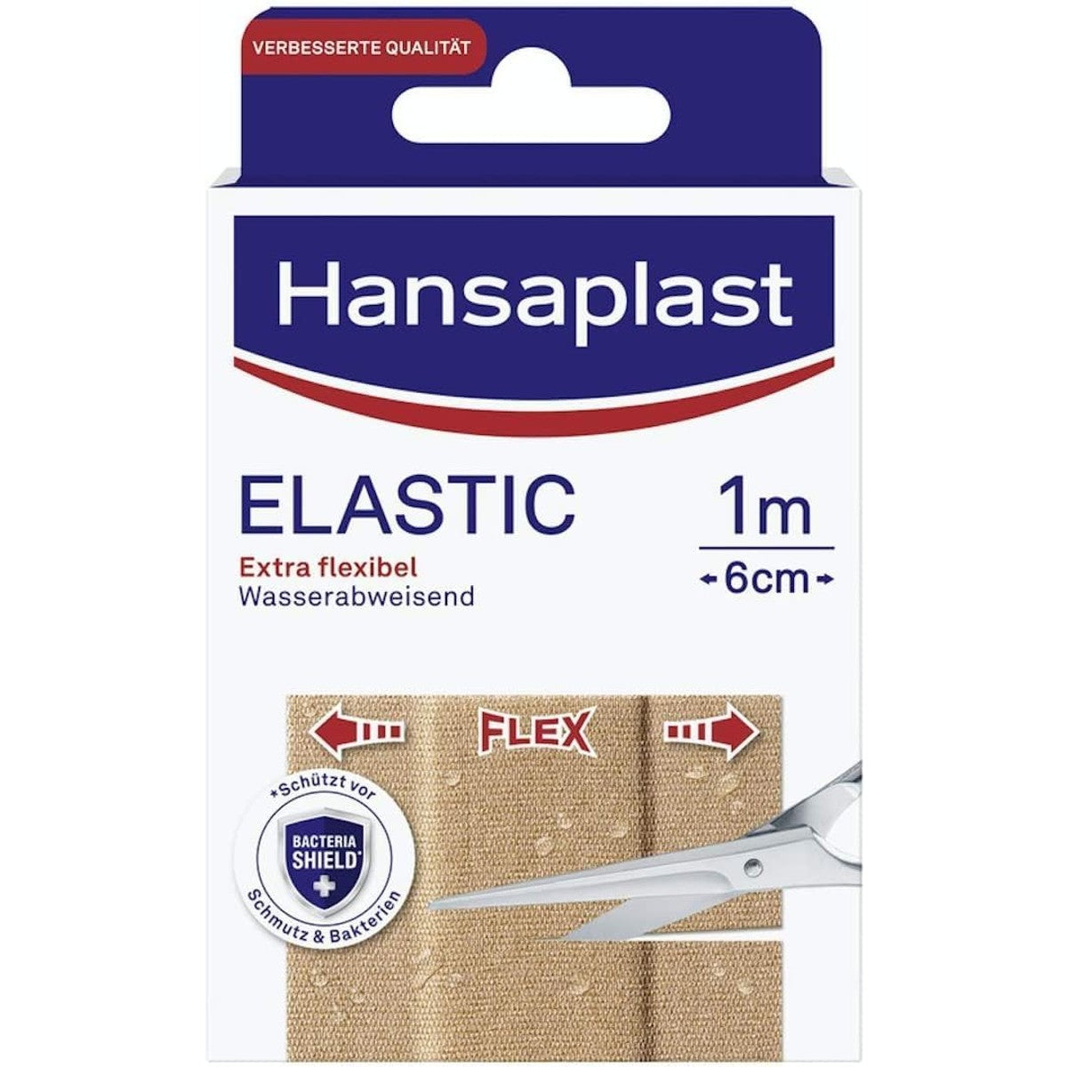 Hansaplast Elastische pleister 1 m x 6 cm – Elastoplast