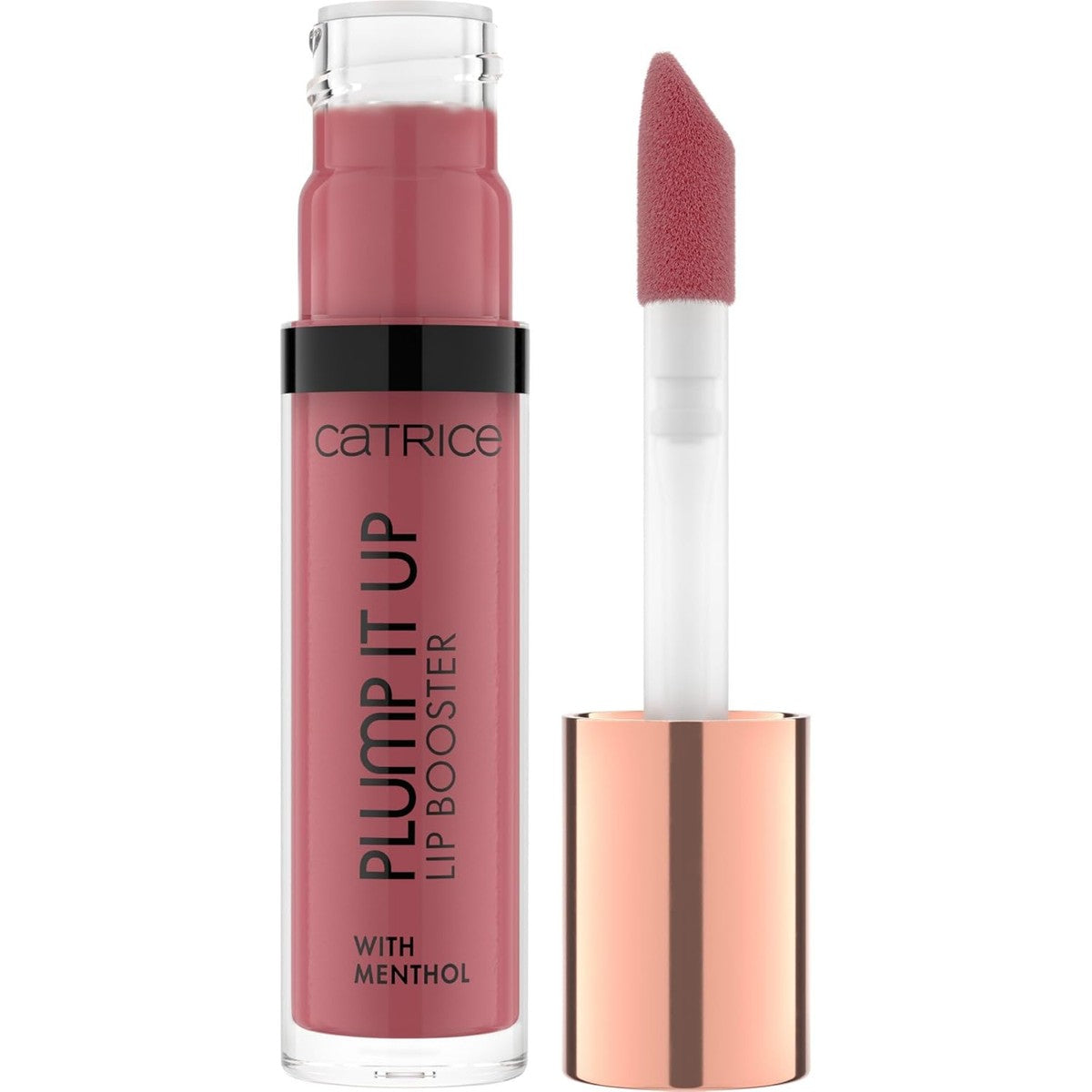 Catrice Plump It Up Lip Booster, nr. 120, rood, volumineus, verkoelend, vergrotend, glanzend, veganistisch, zonder conserveringsmiddelen, zonder parabenen, zonder microplastic deeltjes, per stuk | Lipgloss, verkoelend, vergrotend – Catrice Cosmetics