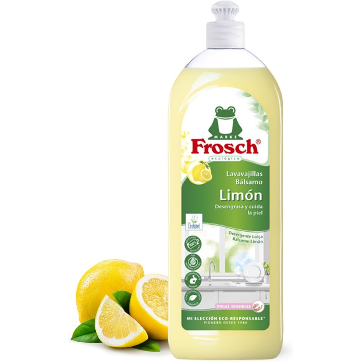 FROSCH Vaatwasser Citroen - 750 ml – FROSCH
