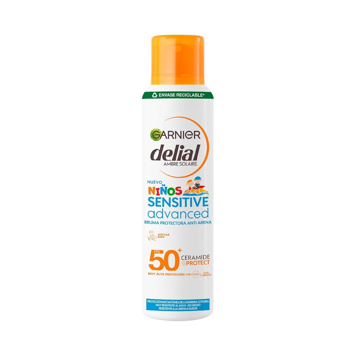 Garnier Delial Kids Sensitive Advanced Anti-zand SPF50+ 150 ml – L'Oreal Paris