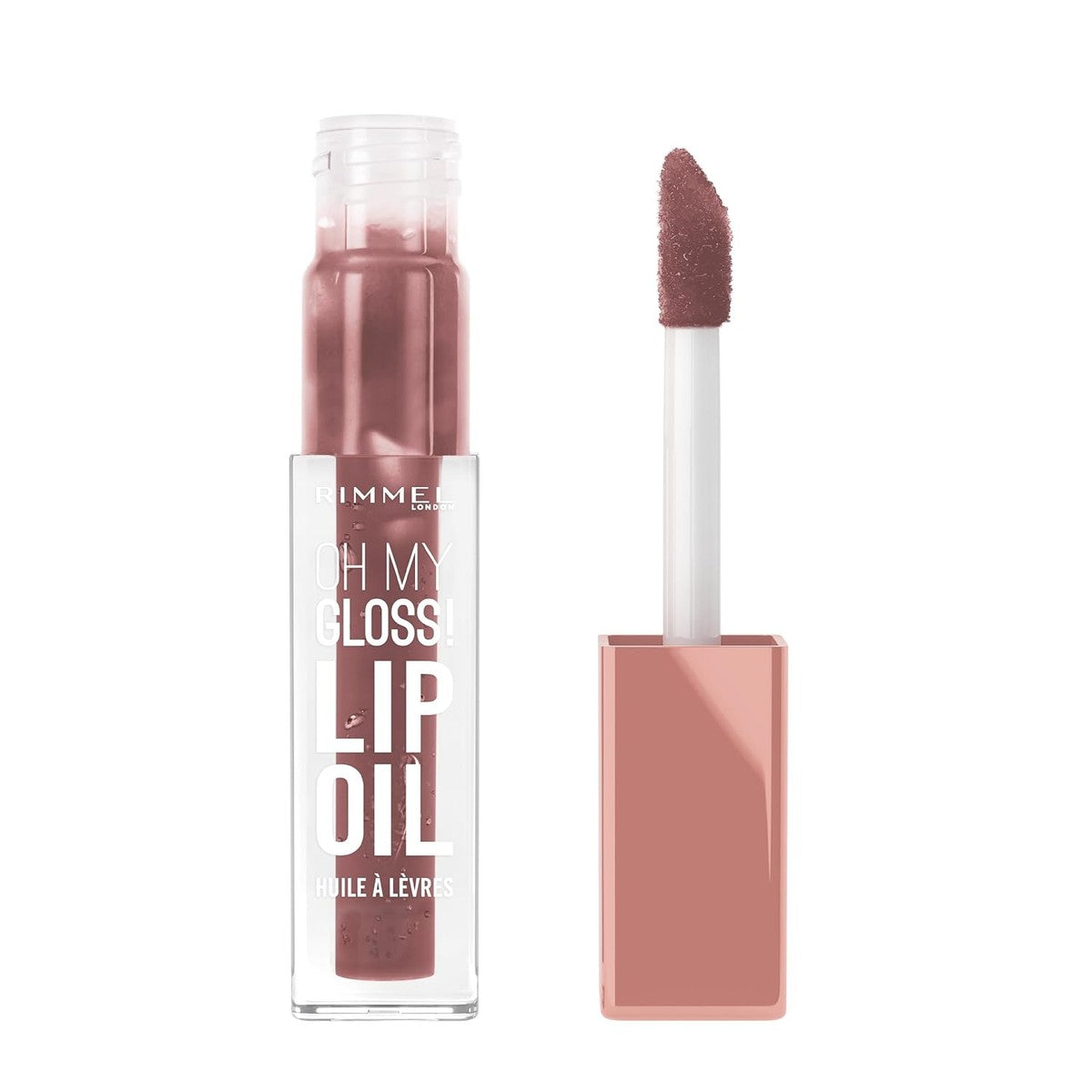 Rimmel London Oh My Gloss! Lippenolie 009 Cappuccino | Vochtinbrengende lippenolie, verrijkt met vitaminen en antioxidanten voor zachte lippen met een natuurlijke en – Rimmel London
