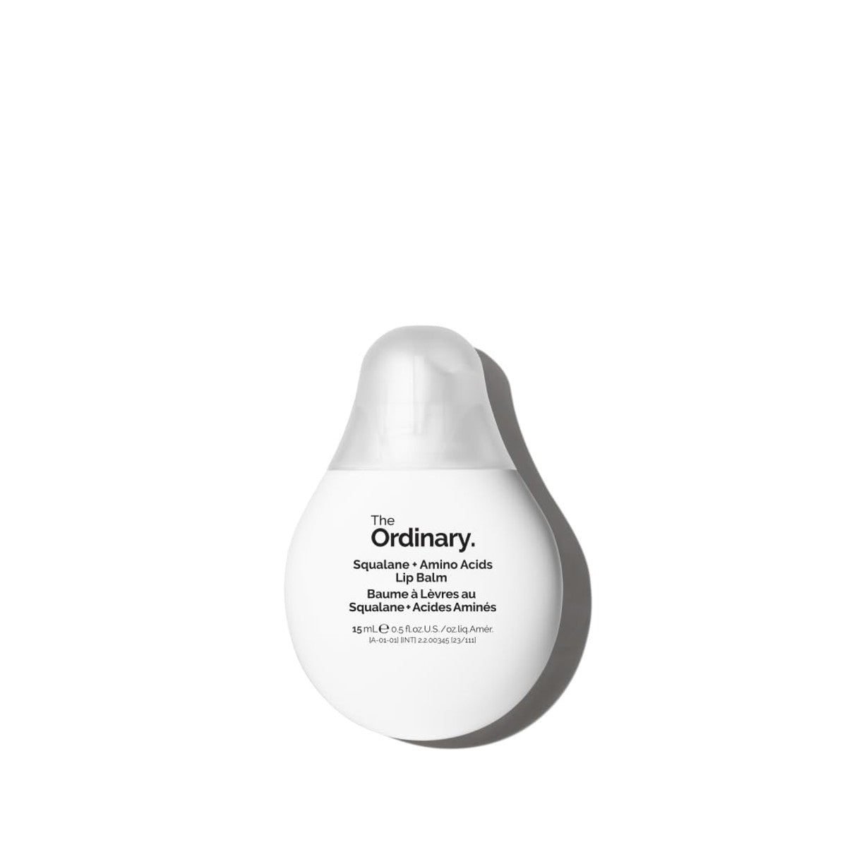 The Ordinary Squalane + Amino Acids Hydrating Lip Balm, voor lippen, ellebogen en nagelriemen, 15 ml
