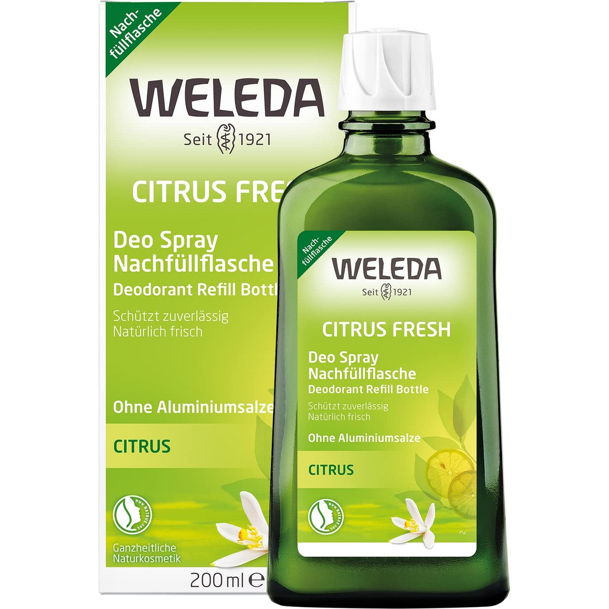 Weleda Citrus Fresh Deodorant Navulfles 200 ml