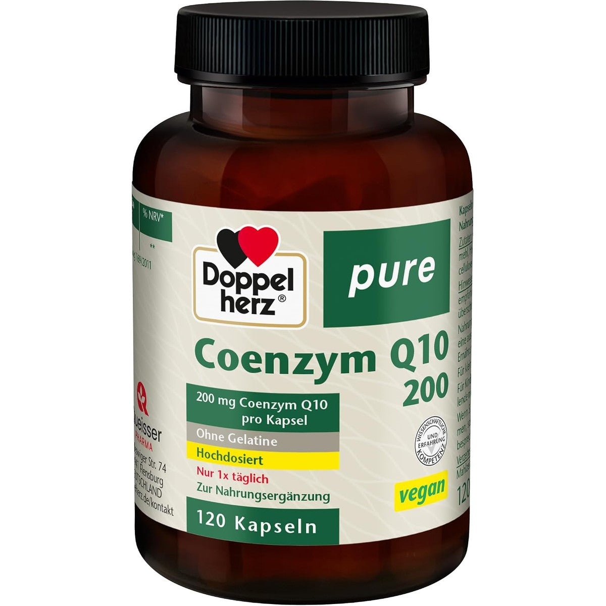 Doppelherz Pure coenzym Q10 – Doppelherz