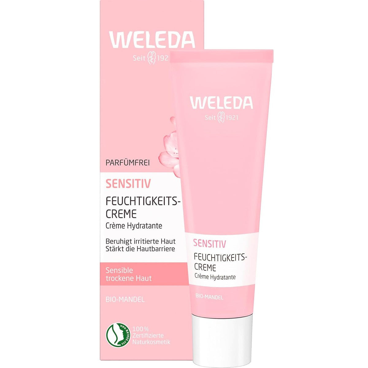 Weleda Bio Amandel Sensitiv Vochtinbrengende Crème 30 ml