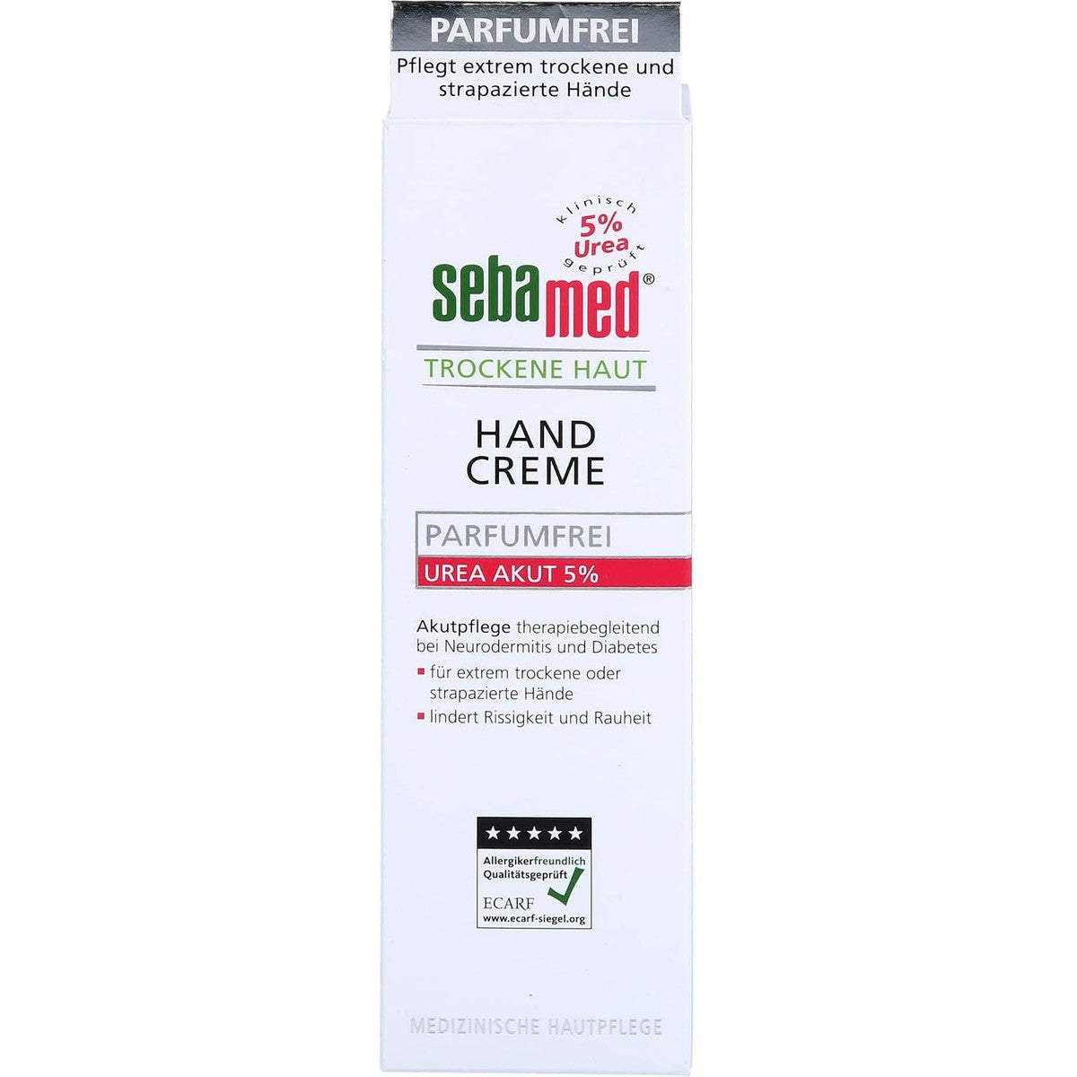 Sebamed Urea Acute 5% Handcrème Parfumvrij 75 ml – Sebamed
