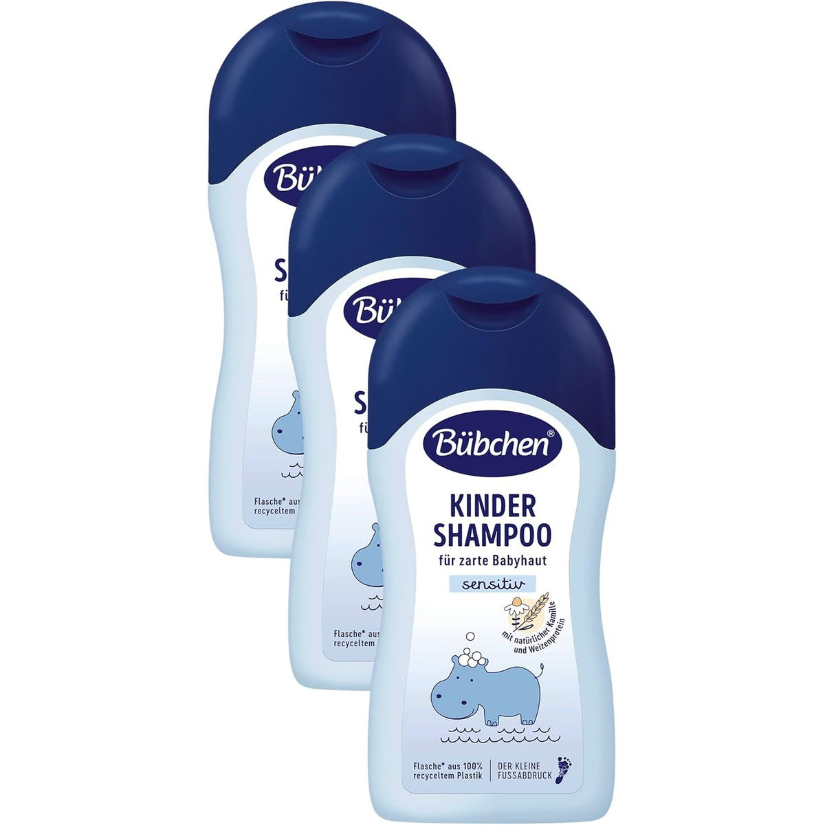 Bübchen Kindershampoo 400 ml – verpakking van 3 – Bübchen