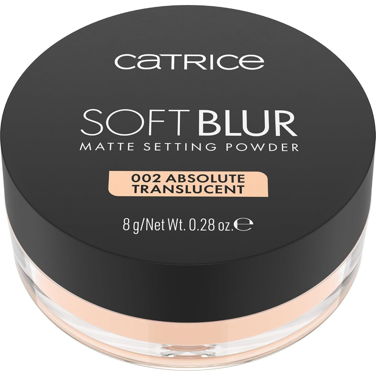 Catrice Soft Blur Matte Setting Powder nr. 002 Nude Langdurig 8g | fixerend, direct resultaat, langdurig, matterend, glansabsorberend, poriënverfijning, zacht tekenend effect – Catrice Cosmetics