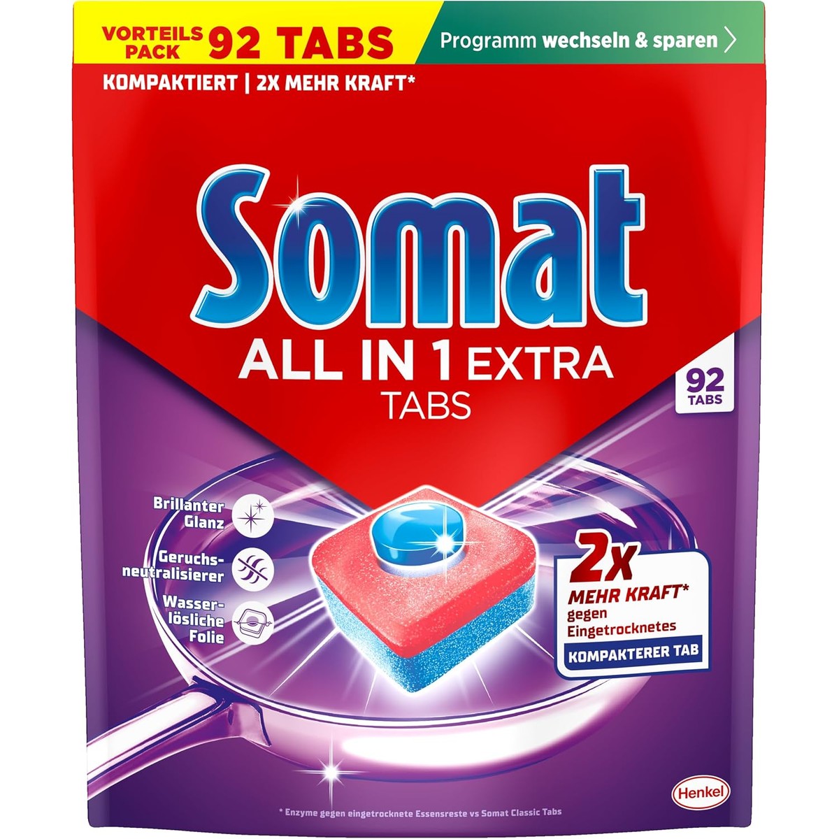Somat All in 1 Extra vaatwassertabs 92 AW – Somat