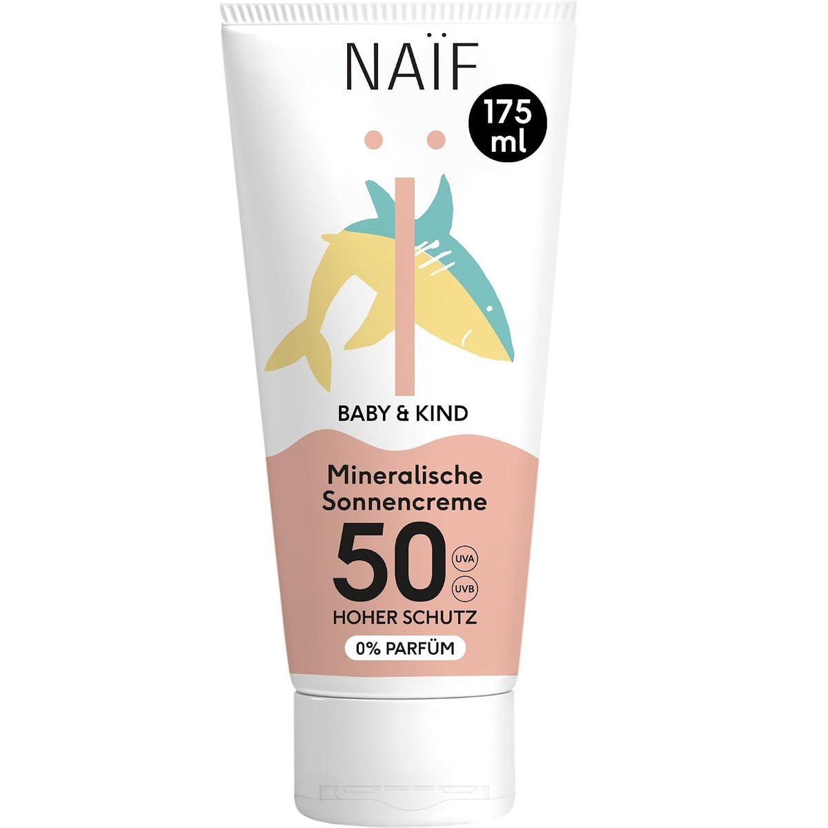 Naïf SPF 50 Zonnebrandcrème Baby & Kind 175 ml – Naïf