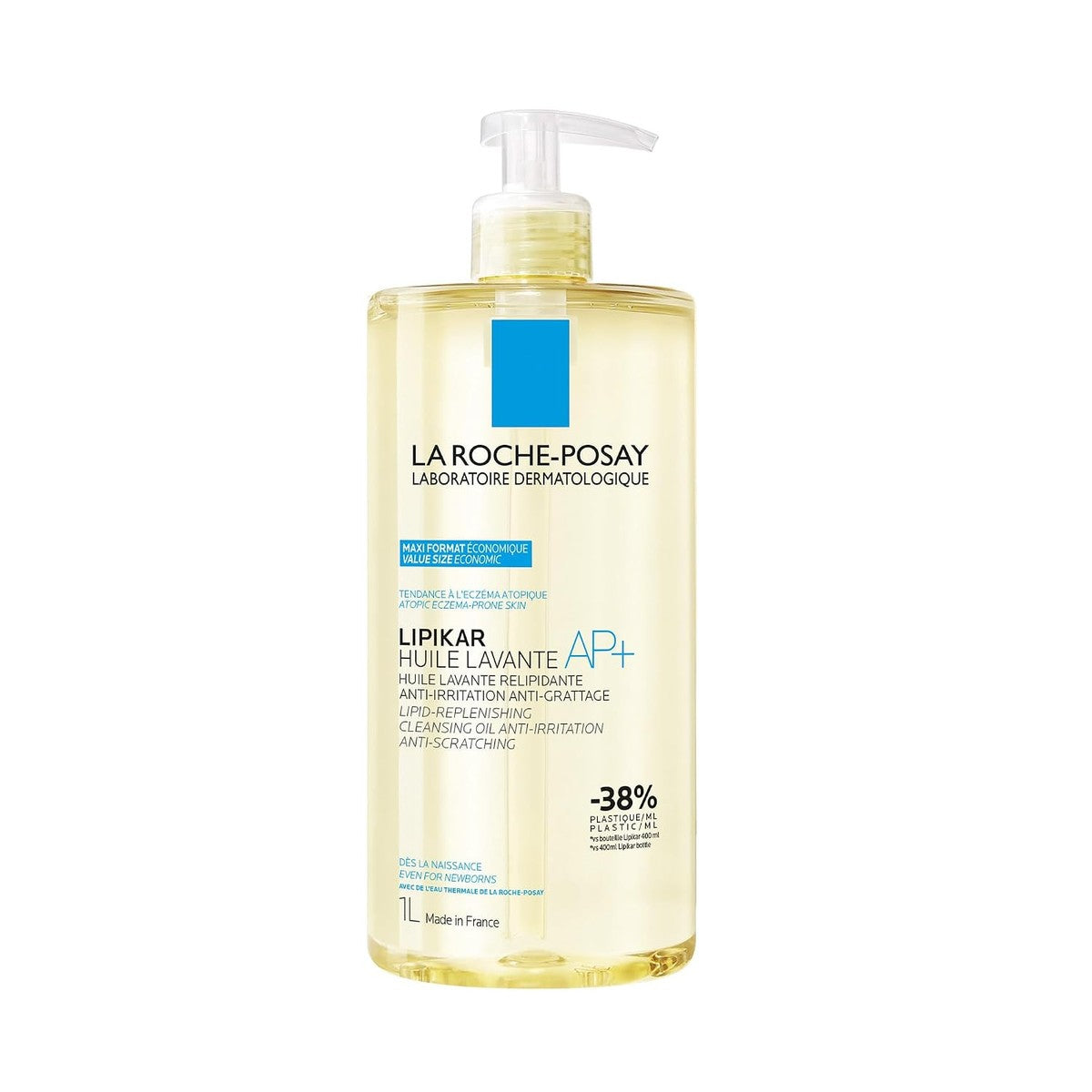La Roche-Posay Lipikar Douche- en Badolie AP+ voor Neurodermitis 1 l