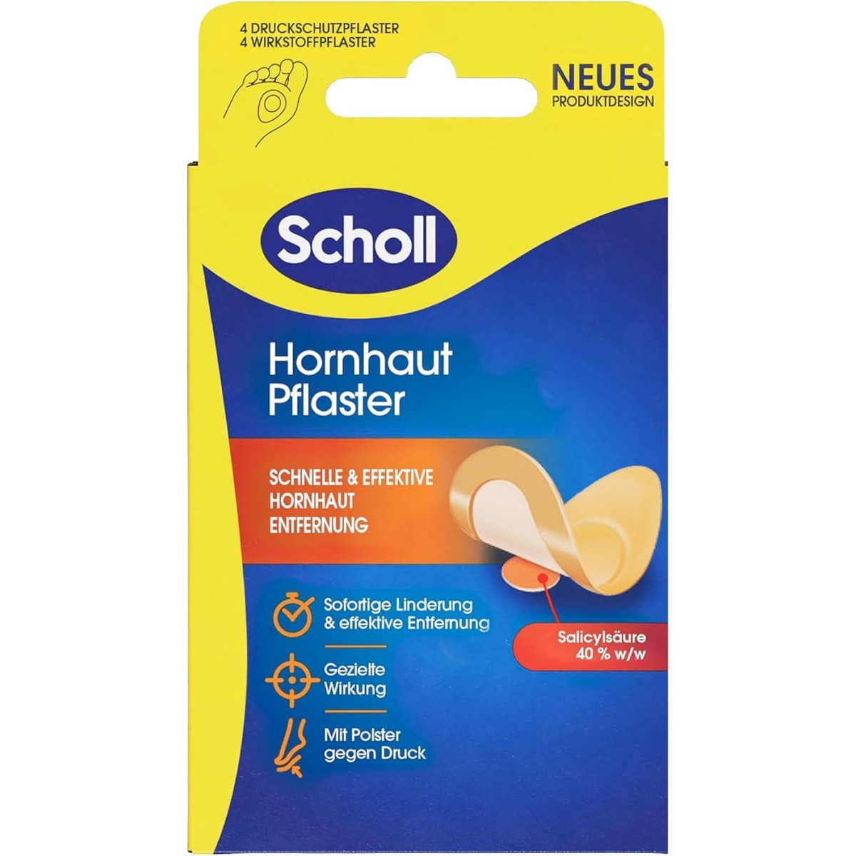 Dr. Scholl's Eeltpleisters 4 + 4 pleisters