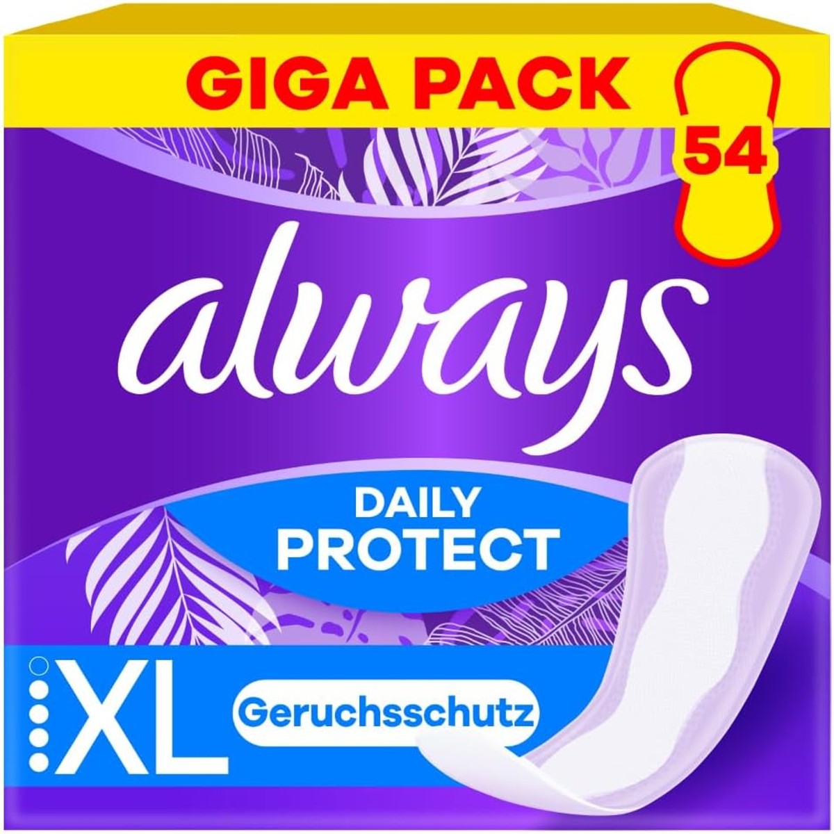 Always Daily Protect Extra Long Inlegkruisjes lichte geur, 54 stuks – Always
